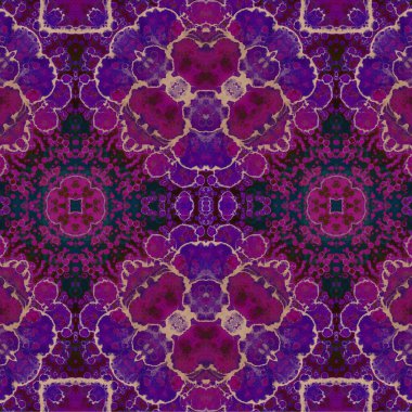 Seamless chaotic pattern. Abstract trendy background. Seamless texture. Modern background. Kaleidoscopic