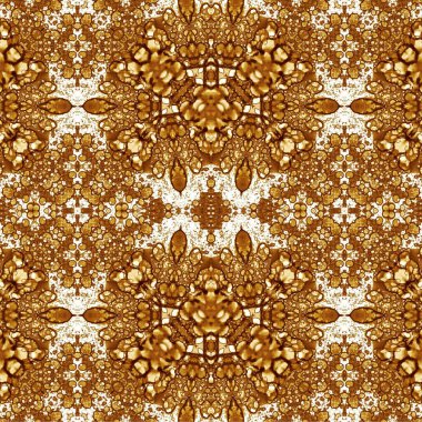 Kusursuz kaotik şablon. Soyut sanat geçmişi. Kusursuz bir doku. Modern arka plan. Mandala