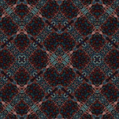 Kusursuz kaotik şablon. Soyut moda arka planı. Kusursuz bir doku. Modern arka plan. Kaleydoskopik