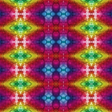 Kusursuz kaotik şablon. Soyut sanat geçmişi. Kusursuz bir doku. Modern arka plan. Mandala