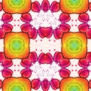 Kusursuz kaotik şablon. Soyut moda arka planı. Kusursuz bir doku. Modern arka plan. Kaleydoskopik