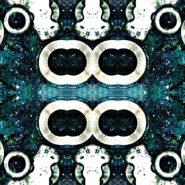 Kusursuz etnik düzen. Soyut retro arka plan. Kusursuz bir doku. Simetrik arkaplan. Sanat dokusu