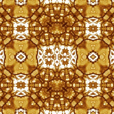 Kusursuz etnik düzen. Soyut retro arka plan. Kusursuz bir doku. Simetrik arkaplan. Sanat dokusu