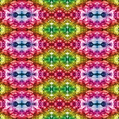 Kusursuz kaotik şablon. Soyut sanat geçmişi. Kusursuz bir doku. Modern arka plan. Mandala