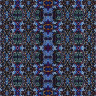 Kusursuz kaotik şablon. Soyut sanat geçmişi. Kusursuz bir doku. Modern arka plan. Mandala