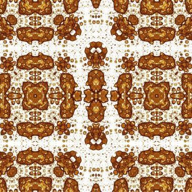 Kusursuz kaotik şablon. Soyut sanat geçmişi. Kusursuz bir doku. Modern arka plan. Mandala