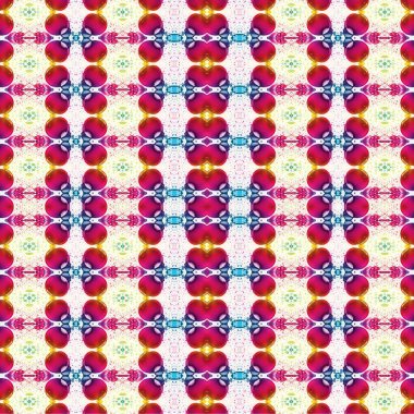 Kusursuz kaotik şablon. Soyut sanat geçmişi. Kusursuz bir doku. Modern arka plan. Mandala