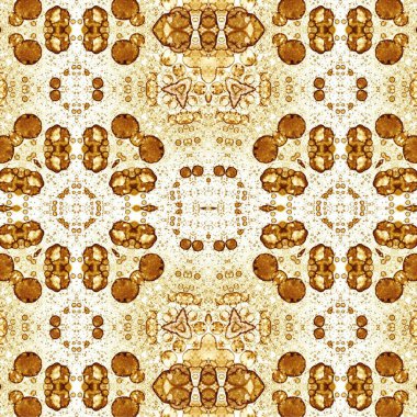 Seamless chaotic pattern. Abstract art background. Seamless texture. Modern background. Mandala