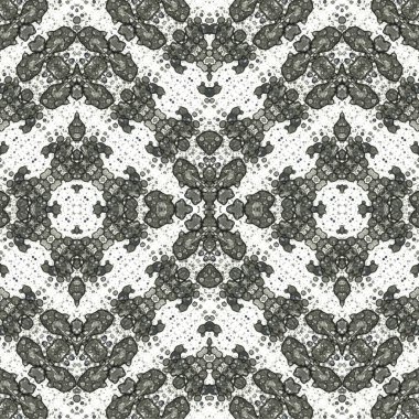 Kusursuz kaotik şablon. Soyut moda arka planı. Kusursuz bir doku. Modern arka plan. Kaleydoskopik