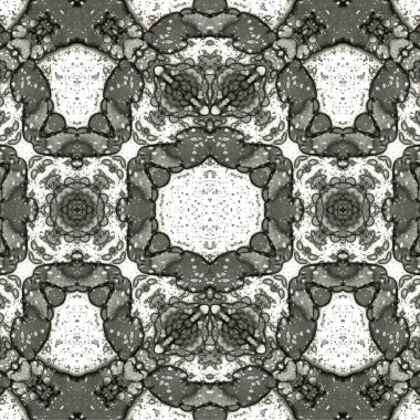 Kusursuz kaotik şablon. Soyut moda arka planı. Kusursuz bir doku. Modern arka plan. Kaleydoskopik