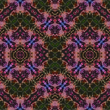 Kusursuz kaotik şablon. Soyut moda arka planı. Kusursuz bir doku. Modern arka plan. Kaleydoskopik