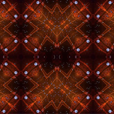 Kusursuz kaotik şablon. Soyut moda arka planı. Kusursuz bir doku. Modern arka plan. Kaleydoskopik