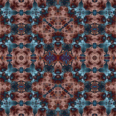 Kusursuz kaotik şablon. Soyut moda arka planı. Kusursuz bir doku. Modern arka plan. Kaleydoskopik