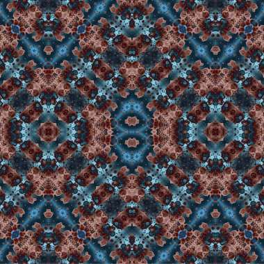 Kusursuz kaotik şablon. Soyut moda arka planı. Kusursuz bir doku. Modern arka plan. Kaleydoskopik