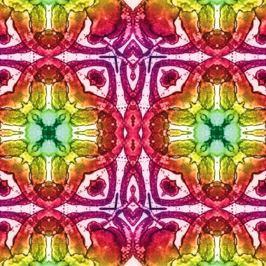 Kusursuz kaotik şablon. Soyut moda arka planı. Kusursuz bir doku. Modern arka plan. Kaleydoskopik