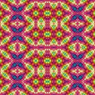 Kusursuz kaotik şablon. Soyut sanat geçmişi. Kusursuz bir doku. Modern arka plan. Mandala