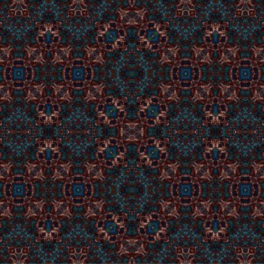 Kusursuz kaotik şablon. Soyut moda arka planı. Kusursuz bir doku. Modern arka plan. Kaleydoskopik