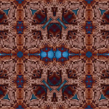 Kusursuz kaotik şablon. Soyut moda arka planı. Kusursuz bir doku. Modern arka plan. Kaleydoskopik