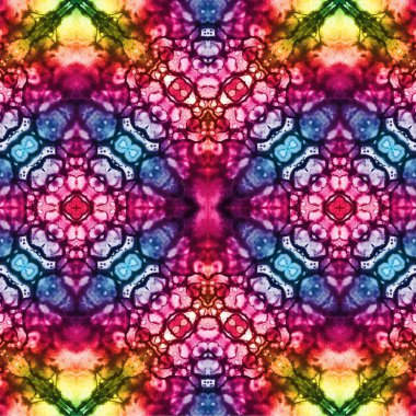 Kusursuz kaotik şablon. Soyut moda arka planı. Kusursuz bir doku. Modern arka plan. Kaleydoskopik