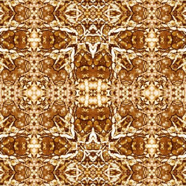 Kusursuz kaotik şablon. Soyut sanat geçmişi. Kusursuz bir doku. Modern arka plan. Mandala