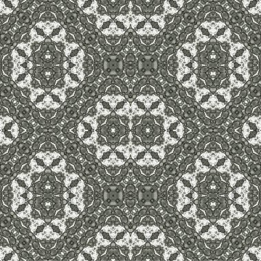 Kusursuz kaotik şablon. Soyut sanat geçmişi. Kusursuz bir doku. Modern arka plan. Mandala