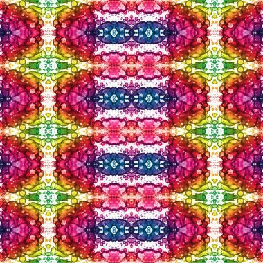 Kusursuz kaotik şablon. Soyut sanat geçmişi. Kusursuz bir doku. Modern arka plan. Mandala