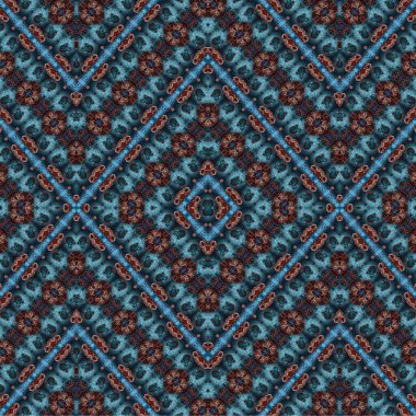 Kusursuz kaotik şablon. Soyut sanat geçmişi. Kusursuz bir doku. Modern arka plan. Mandala