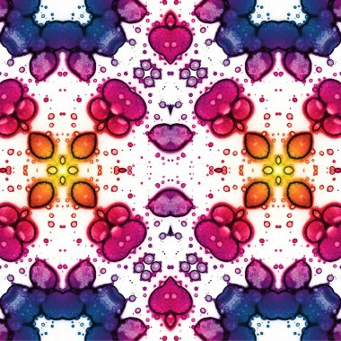 Kusursuz kaotik şablon. Soyut moda arka planı. Kusursuz bir doku. Modern arka plan. Kaleydoskopik