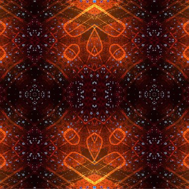 Kusursuz kaotik şablon. Soyut moda arka planı. Kusursuz bir doku. Modern arka plan. Kaleydoskopik