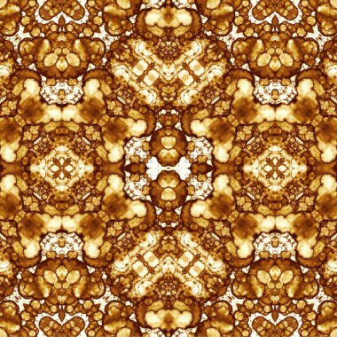 Kusursuz etnik düzen. Soyut retro arka plan. Kusursuz bir doku. Simetrik arkaplan. Sanat dokusu