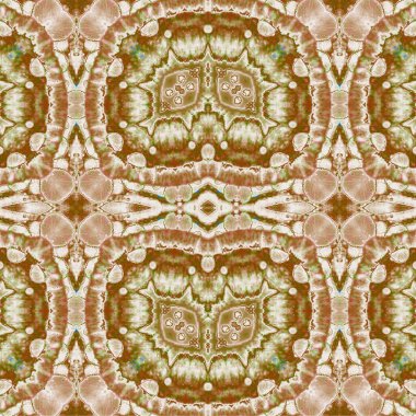 Kusursuz etnik düzen. Soyut retro arka plan. Kusursuz bir doku. Simetrik arkaplan. Sanat dokusu