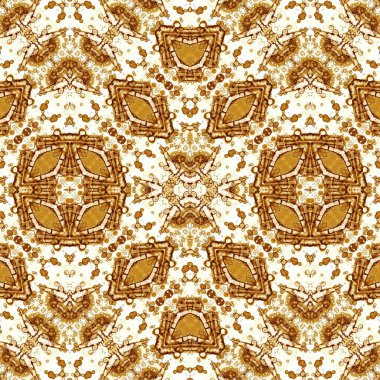 Kusursuz kaotik şablon. Soyut sanat geçmişi. Kusursuz bir doku. Modern arka plan. Mandala