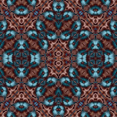 Kusursuz kaotik şablon. Soyut moda arka planı. Kusursuz bir doku. Modern arka plan. Kaleydoskopik