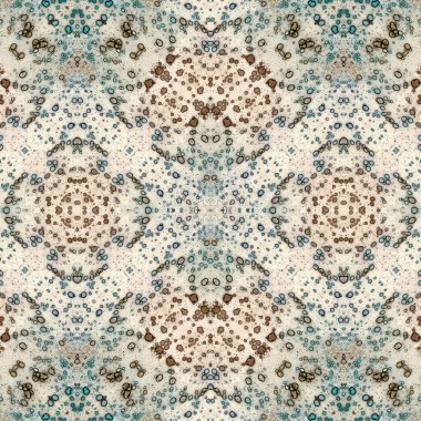 Kusursuz kaotik şablon. Soyut sanat geçmişi. Kusursuz bir doku. Modern arka plan. Mandala