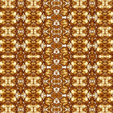 Kusursuz etnik düzen. Soyut retro arka plan. Kusursuz bir doku. Simetrik arkaplan. Sanat dokusu