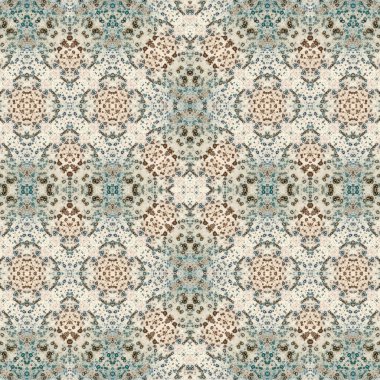 Kusursuz kaotik şablon. Soyut sanat geçmişi. Kusursuz bir doku. Modern arka plan. Mandala