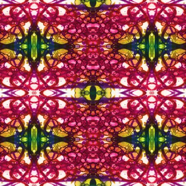 Kusursuz kaotik şablon. Soyut moda arka planı. Kusursuz bir doku. Modern arka plan. Kaleydoskopik