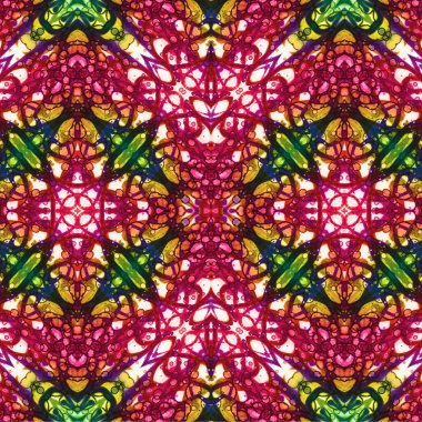 Kusursuz kaotik şablon. Soyut moda arka planı. Kusursuz bir doku. Modern arka plan. Kaleydoskopik