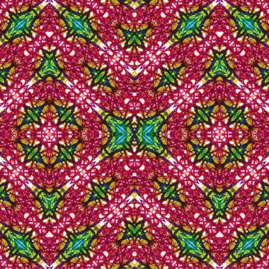 Kusursuz kaotik şablon. Soyut sanat geçmişi. Kusursuz bir doku. Modern arka plan. Mandala