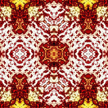 Kusursuz kaotik şablon. Soyut sanat geçmişi. Kusursuz bir doku. Modern arka plan. Mandala