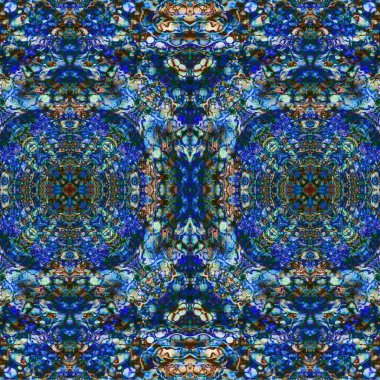 Kusursuz kaotik şablon. Soyut sanat geçmişi. Kusursuz bir doku. Modern arka plan. Mandala