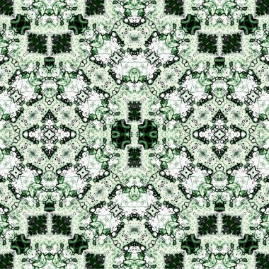 Kusursuz kaotik şablon. Soyut sanat geçmişi. Kusursuz bir doku. Modern arka plan. Mandala