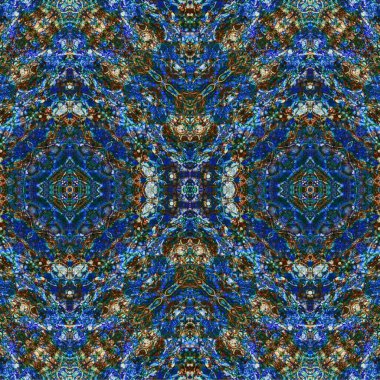 Kusursuz kaotik şablon. Soyut sanat geçmişi. Kusursuz bir doku. Modern arka plan. Mandala