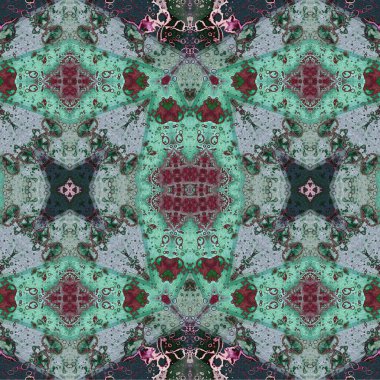 Kusursuz kaotik şablon. Soyut moda arka planı. Kusursuz bir doku. Modern arka plan. Kaleydoskopik