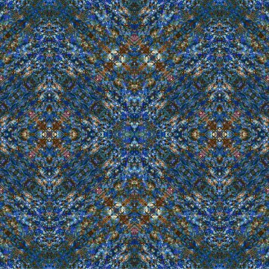 Kusursuz kaotik şablon. Soyut sanat geçmişi. Kusursuz bir doku. Modern arka plan. Mandala