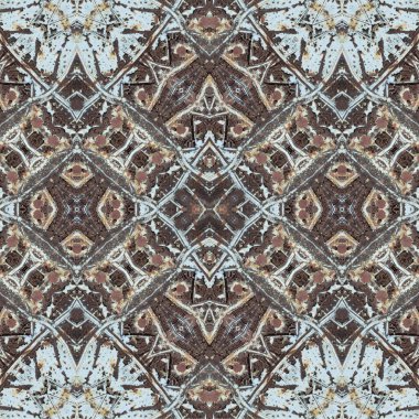 Kusursuz kaotik şablon. Soyut sanat geçmişi. Kusursuz bir doku. Modern arka plan. Mandala