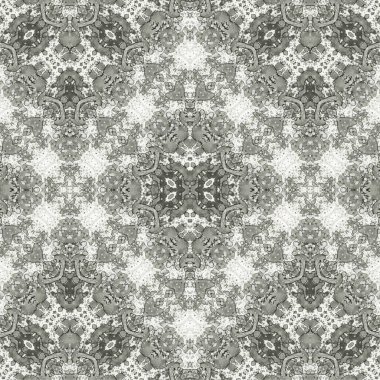 Kusursuz kaotik şablon. Soyut sanat geçmişi. Kusursuz bir doku. Modern arka plan. Mandala