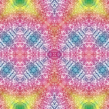 Kusursuz kaotik şablon. Soyut sanat geçmişi. Kusursuz bir doku. Modern arka plan. Mandala