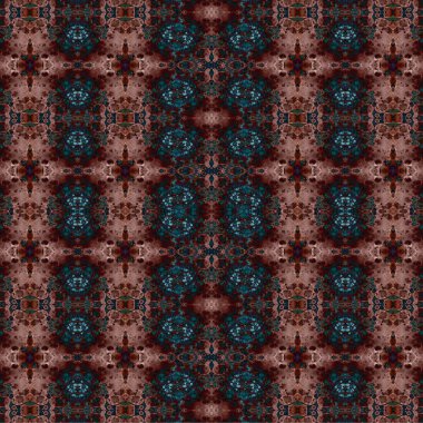 Kusursuz kaotik şablon. Soyut moda arka planı. Kusursuz bir doku. Modern arka plan. Kaleydoskopik