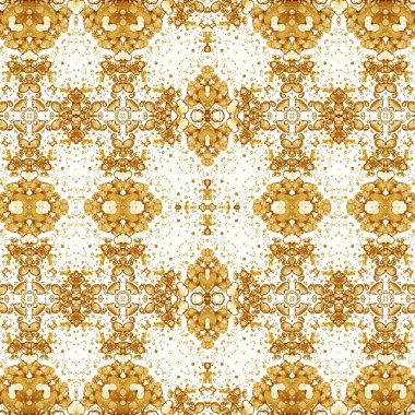 Kusursuz kaotik şablon. Soyut sanat geçmişi. Kusursuz bir doku. Modern arka plan. Mandala